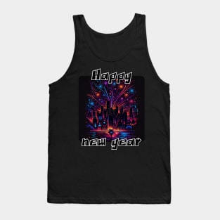 Graffiti Style - Happy New Year 2 (en) Tank Top